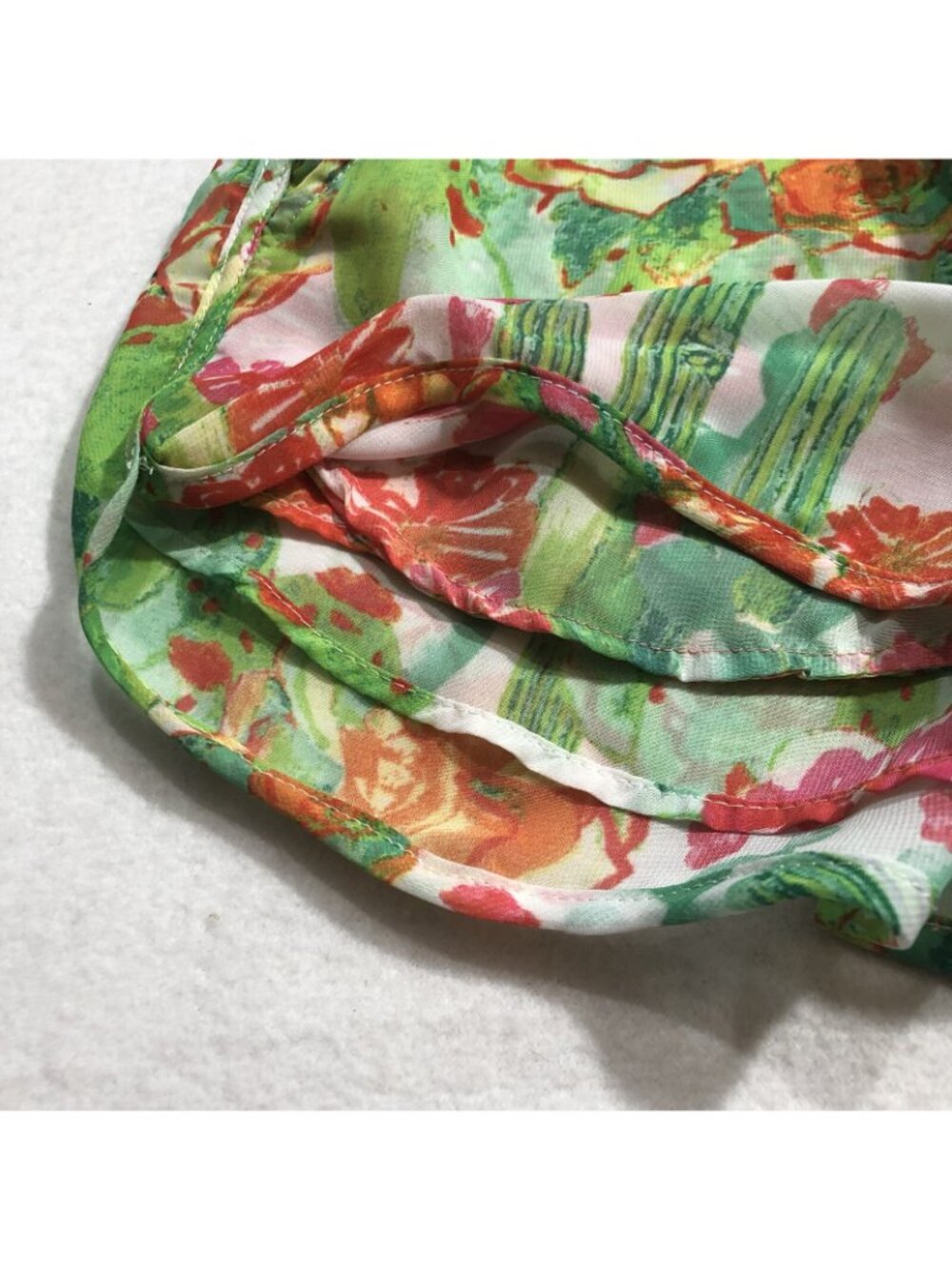 Show Me Your Mumu Shorts Women Size S Elastic Colorful Flower Summer Layer Swing - Picture 7 of 10